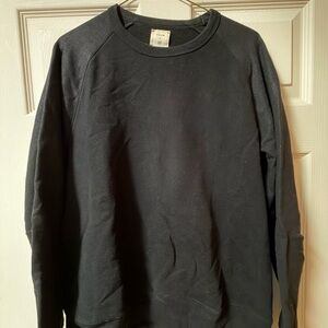 ENNOIR X GAP X GQ Men's Black Crewneck Pullover